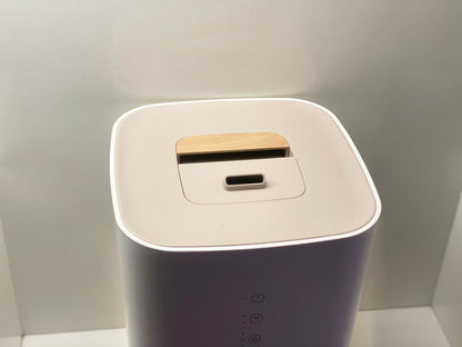 MLITER Humidificateur à ultrasons 2,5 L, diffuseurs de parfums, minuteur, Fonctionnement Silencieux avec 3 Niveaux réglables de brumisation pour Maison neuf
