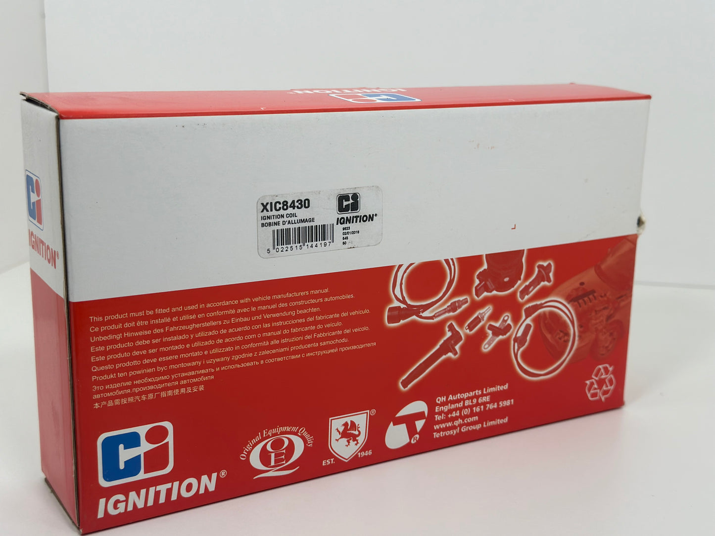 QUINTON HAZELL XIC8430 Unité de bobine d'allumage
