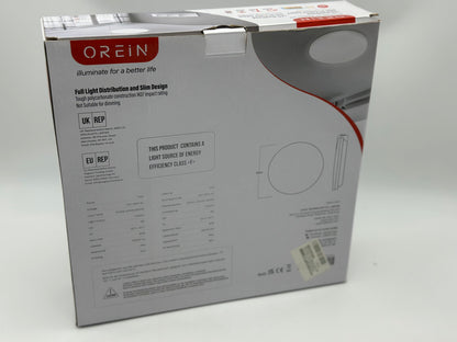 Plafonnier LED Ø30cm Rond 3000K-4000K-6500K 10W 1000LM IK07 Antichoc IP44 étanche éclairage LED Lampe de Plafond Luminaire