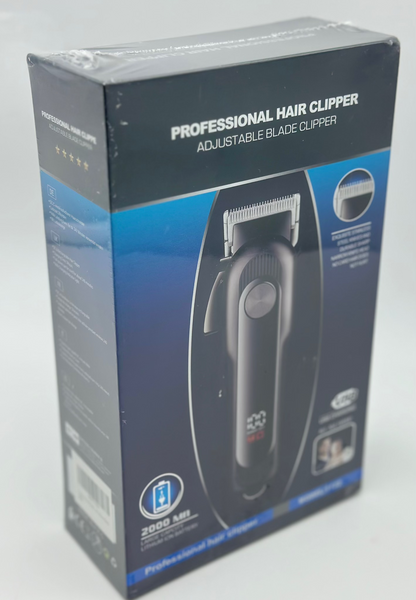 Tondeuse Cheveux professionnels Hommes, Barbe, Sans Fil, USB Rechargeable Écran à LCD