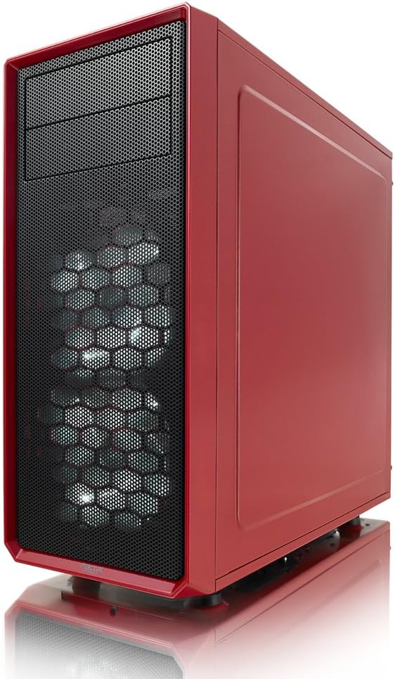 Boîtier d’ordinateur Mid Tower - ATX - Débit d’air élevé - 2X Fractal Design Silent LL Series 120mm neuf