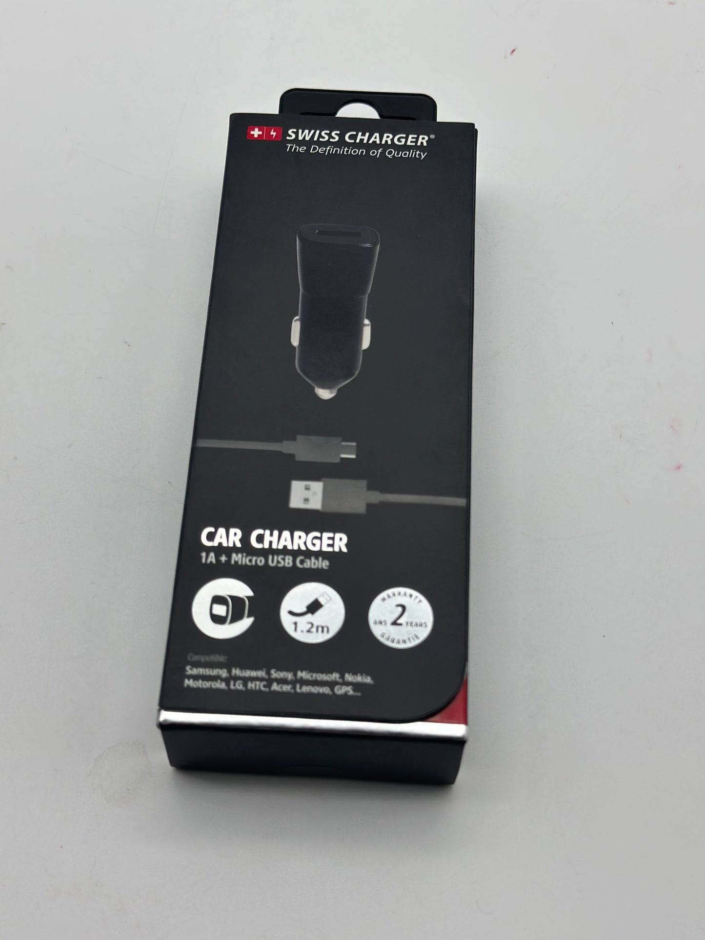 Chargeur allume cigare pour téléphone
