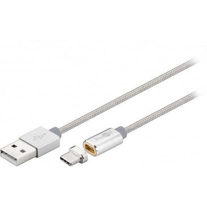 Goobay Câble Magnetic USB-A 2.0 / USB-C Gris
CÂBLE USB TYPE-A 2.0 VERS USB-C - MÂLE / MÂLE