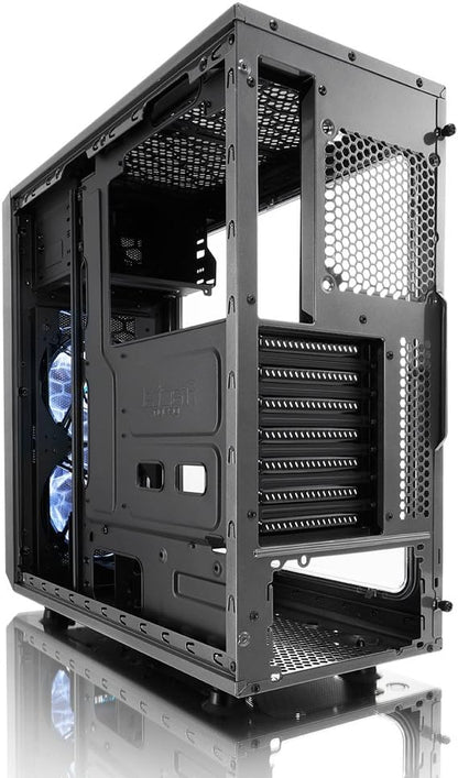 Boîtier d’ordinateur Mid Tower - ATX - Débit d’air élevé - 2X Fractal Design Silent LL Series 120mm neuf