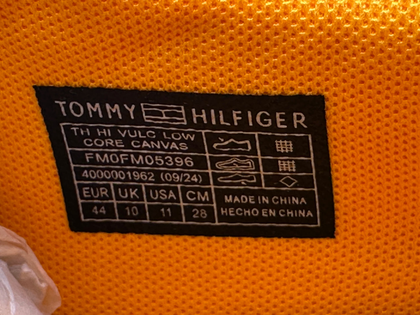 TOMMY HILFIGER Homme Th Hi Vulc Low Core Canvas Bas