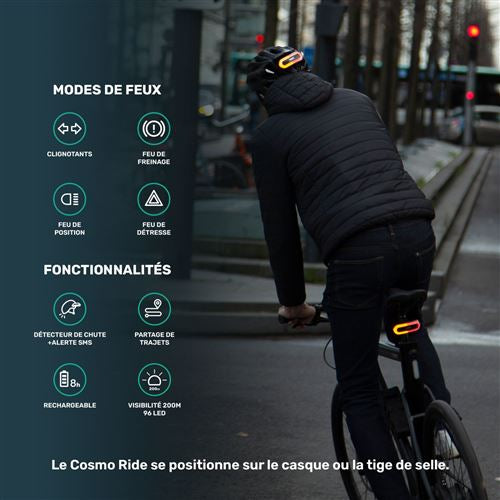 Casque connecté Cosmo Urban Blanc Taille L/XL avec Cosmo Ride inclus