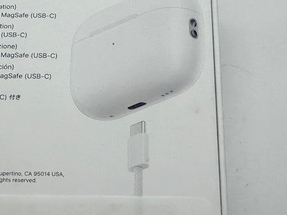 Apple AirPods Pro 2 Écouteurs sans Fil, Casques et écouteurs Bluetooth, Réduction Active du Bruit, Appareil auditif, Mode Transparence, Audio Spatial personnalisé, Son Haute-fidélité, Recharge USB-C ( origine Apple garantie)