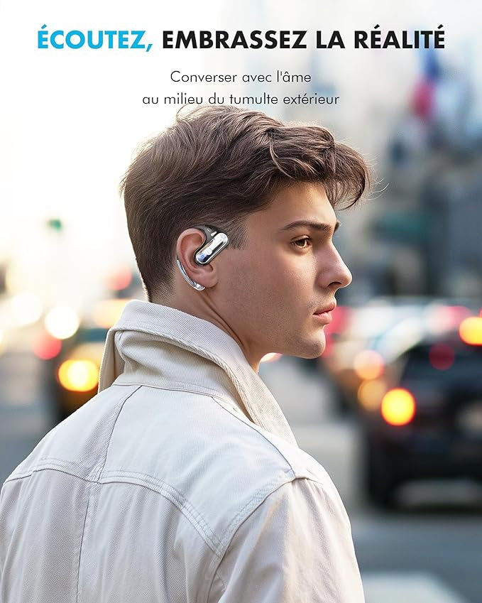 Écouteurs Bluetooth sans Fil Sport - Casque Conduction Osseuse pour Une Expérience Audio Supérieure neuf