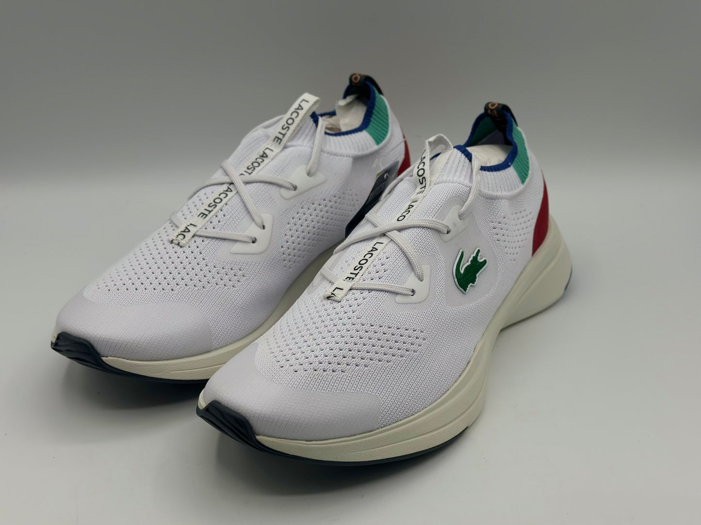 Sneakers Run Spin Knit mixte Lacoste en textile