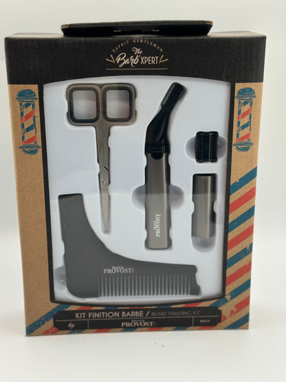 FRANCK PROVOST - Kit finition barbe : Tondeuse précision a tete inclinable, Peigne sculptant, Ciseaux