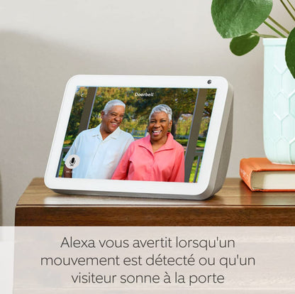 Blink Sonnette Vidéo | Système audio bidirectionnel, vidéo HD, longue autonomie, détection de mouvements, notifications de sonnette dans l'application, fonctionne avec Alexa | Noir