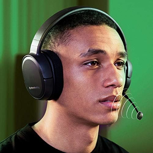 SteelSeries Arctis 1 Wireless pour Xbox - Casque de jeu sans fil - USB-C sans fil - Microphone Clearcast amovible - Pour Xbox, PS4, Nintendo Switch, Android (Xbox Series X|S|One), Noir