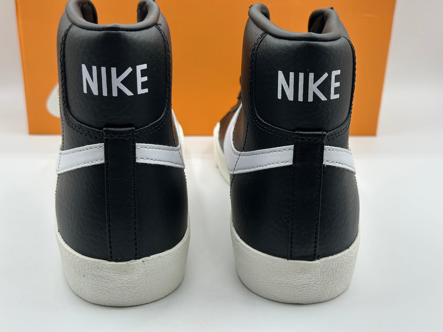 Nike - Blazer - Baskets mi-hautes style 77's vintage - Noir