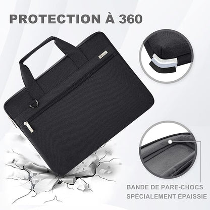 Sacoche Pochette Ordinateur Portable, Protection 360° neuve