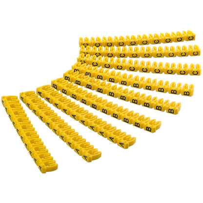 Goobay Clips pour câble 2.5 mm (A-C)
CLIPS DE REPÉRAGE AMOVIBLES JAUNES POUR CÂBLES 2.5 MM (PAR 90