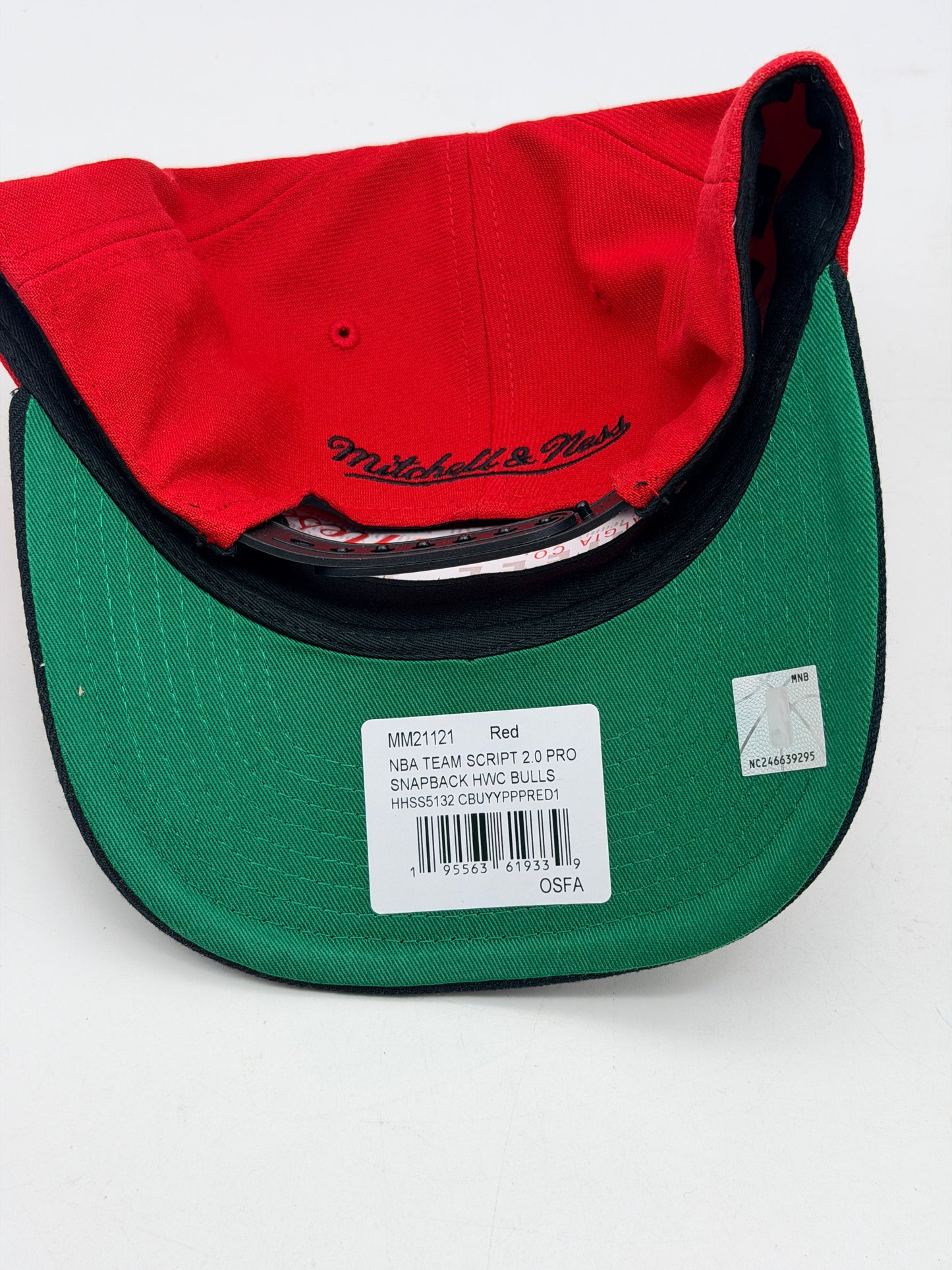 Casquette Snapback Chicago Bulls Mitchell & Ness – Pro Crown Fit – Neuve