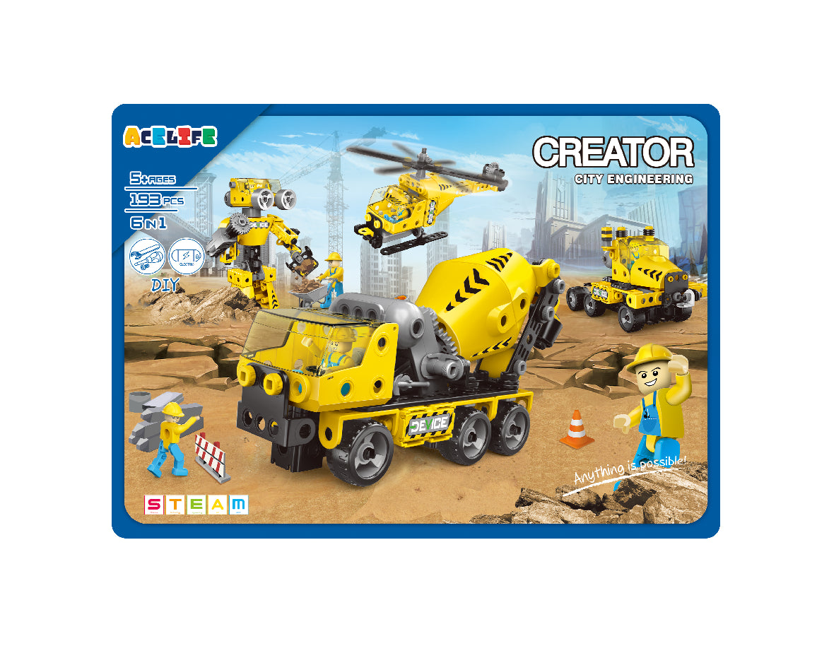 ACELIFE City Action bloc de construction 6 en 1