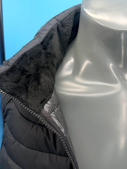 Columbia White Out Puffer Omni Heat Veste isolante à fermeture Éclair pour femme