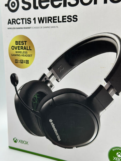 SteelSeries Arctis 1 Wireless pour Xbox - Casque de jeu sans fil - USB-C sans fil - Microphone Clearcast amovible - Pour Xbox, PS4, Nintendo Switch, Android (Xbox Series X|S|One), Noir