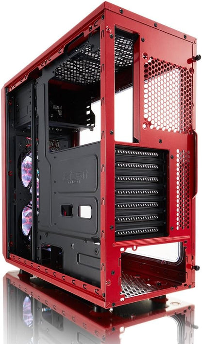 Boîtier d’ordinateur Mid Tower - ATX - Débit d’air élevé - 2X Fractal Design Silent LL Series 120mm neuf