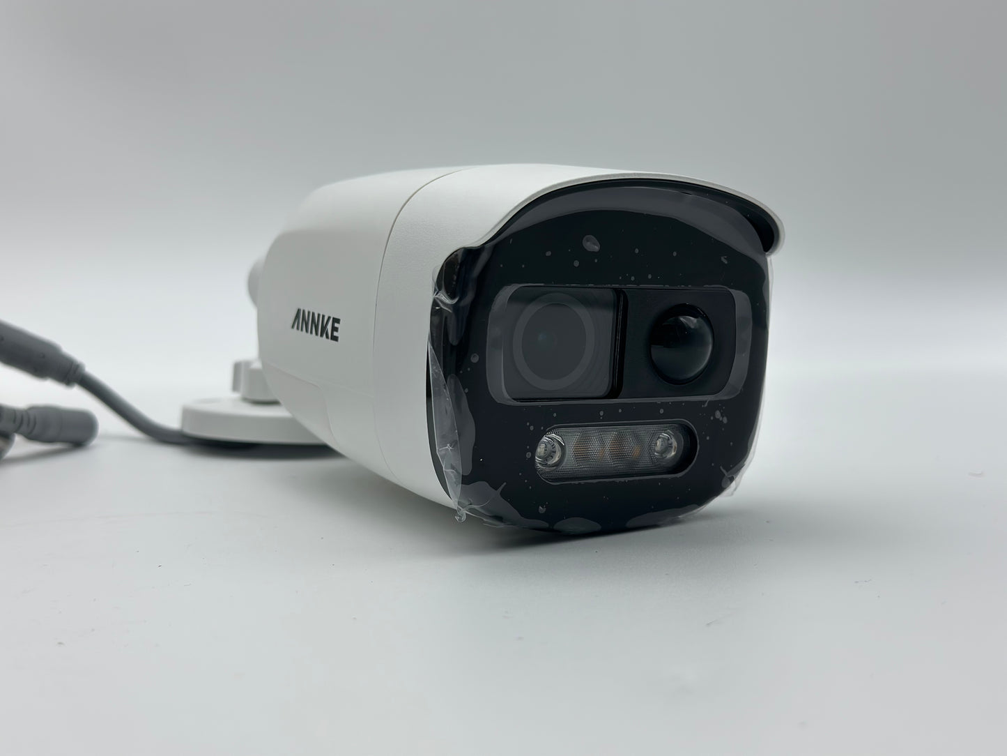 Caméra de surveillance stroboscopique polychrome 1080P alarme de sirène à lumière bleue et rouge