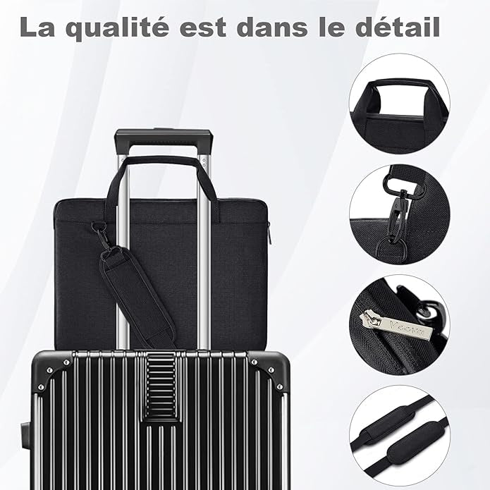 Sacoche Pochette Ordinateur Portable, Protection 360° neuve