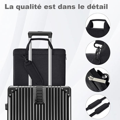 Sacoche Pochette Ordinateur Portable, Protection 360° neuve
