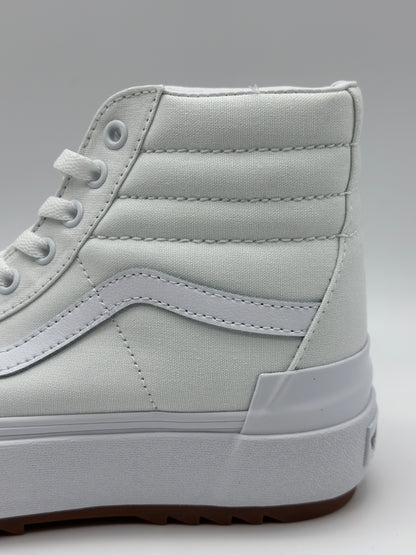 Nouvelles Vans Sk8-Hi VR3 Suede Blanc De Blanc White Sneakers High-Top