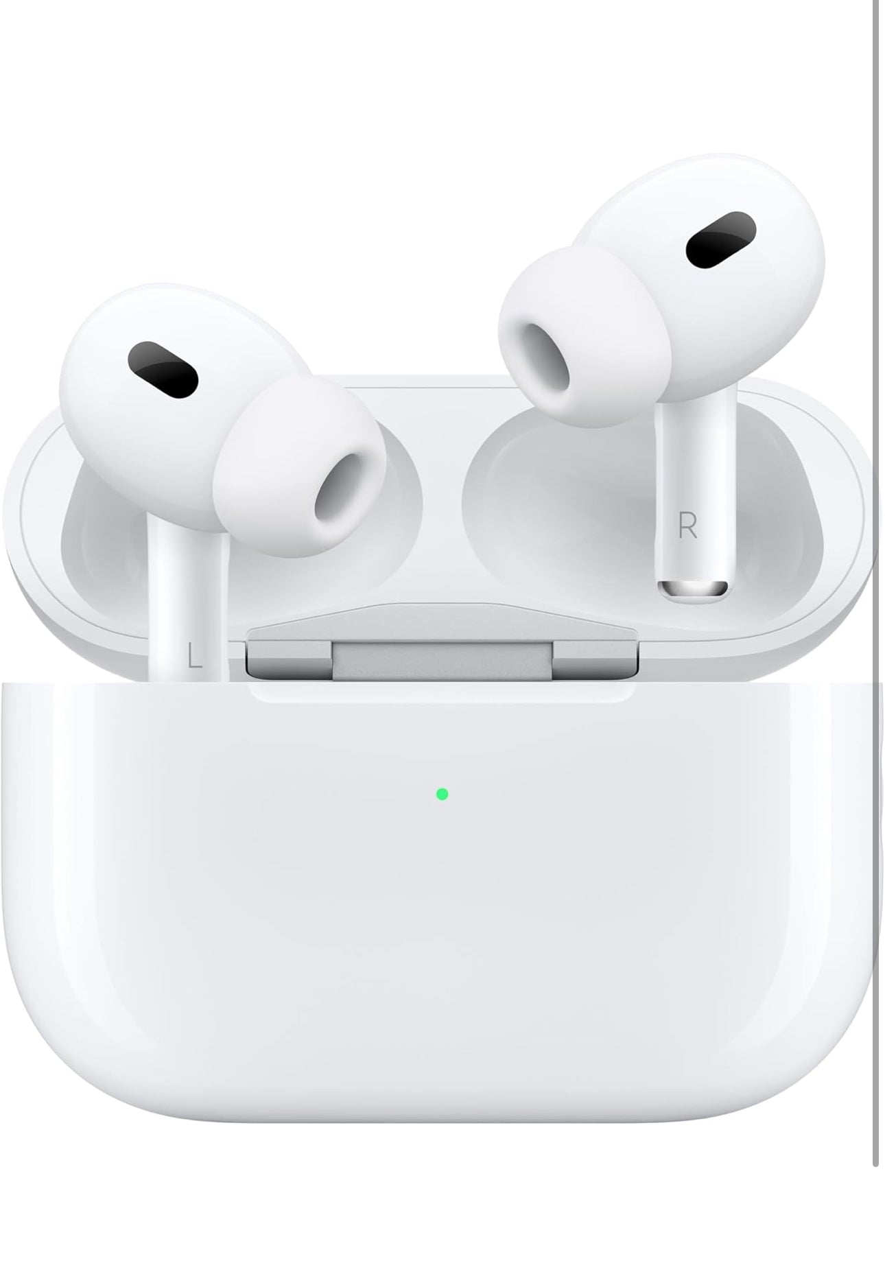 Apple AirPods Pro 2 Écouteurs sans Fil, Casques et écouteurs Bluetooth, Réduction Active du Bruit, Appareil auditif, Mode Transparence, Audio Spatial personnalisé, Son Haute-fidélité, Recharge USB-C ( origine Apple garantie)