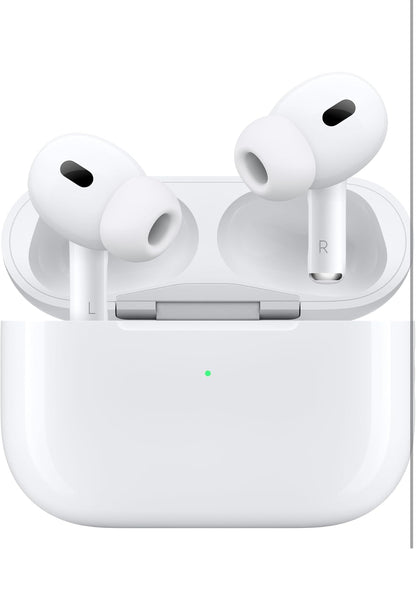 Apple AirPods Pro 2 Écouteurs sans Fil, Casques et écouteurs Bluetooth, Réduction Active du Bruit, Appareil auditif, Mode Transparence, Audio Spatial personnalisé, Son Haute-fidélité, Recharge USB-C ( origine Apple garantie)