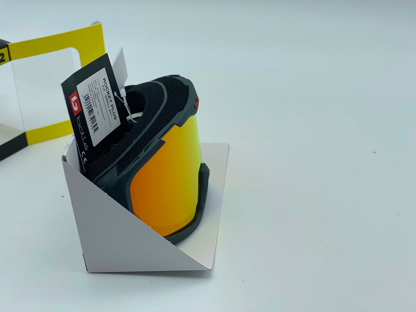 BOLLE'
Masque ski Bollé Rocket Plus gris
Masque ski Bollé Rocket Plus pour une vision optimale