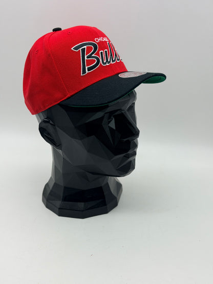 Casquette Snapback Chicago Bulls Mitchell & Ness – Pro Crown Fit – Neuve