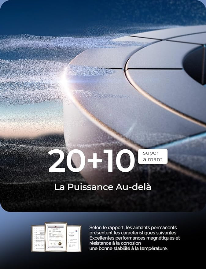 Support Téléphone pour Voiture Magsafe, Clip Améliorer 2024 (30 Super Aimants Puissants) neuf