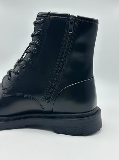 Bottines à lacets - black