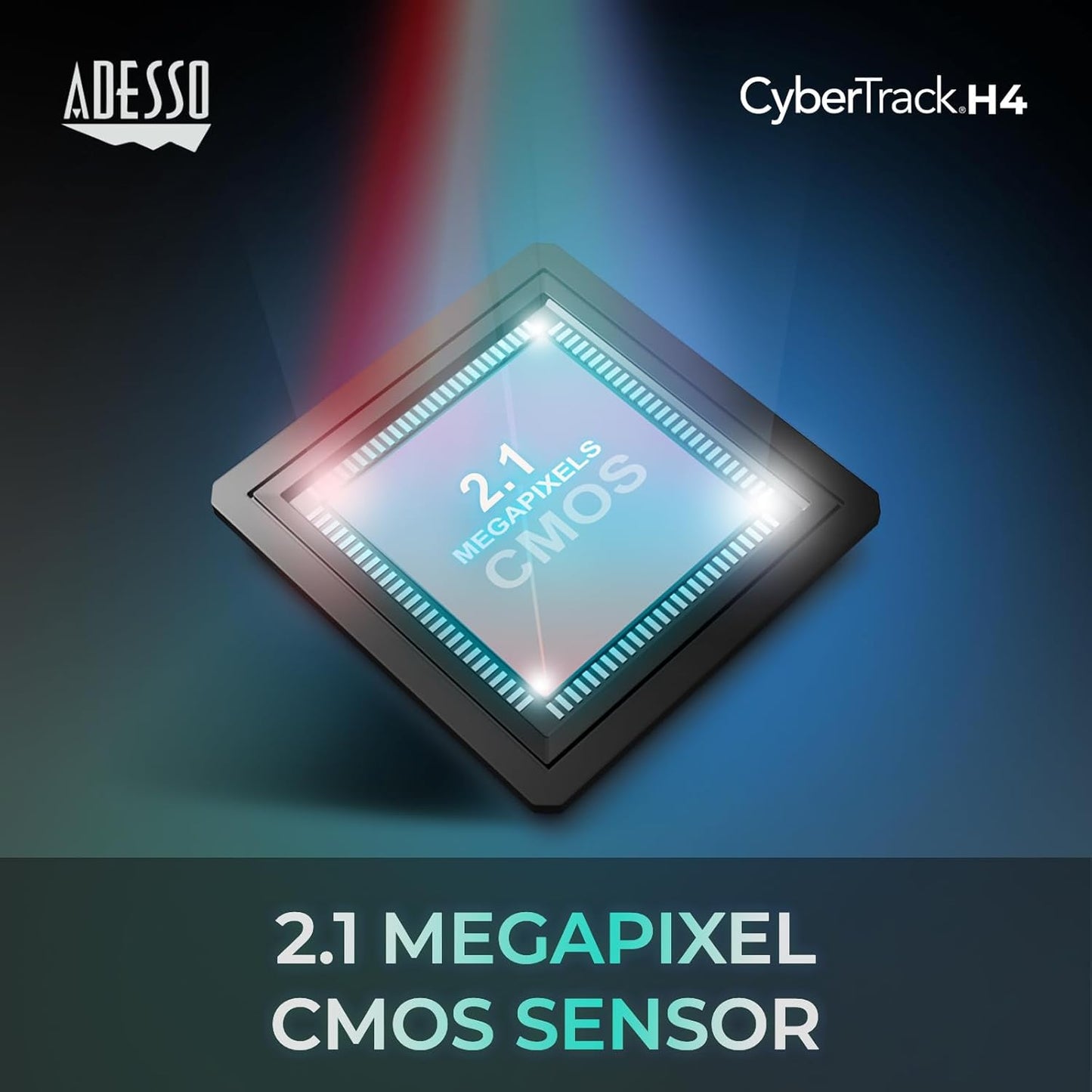 Adesso CyberTrack H4
WEBCAM 1080P - CMOS 2.1 MP - MICROPHONE - FOCUS MANUEL - USB