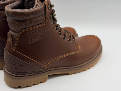 Bottes à lacets marron