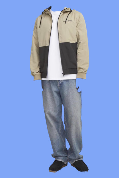JACK & JONES Jjerush Bomber Noos À Capuche Veste courte Homme