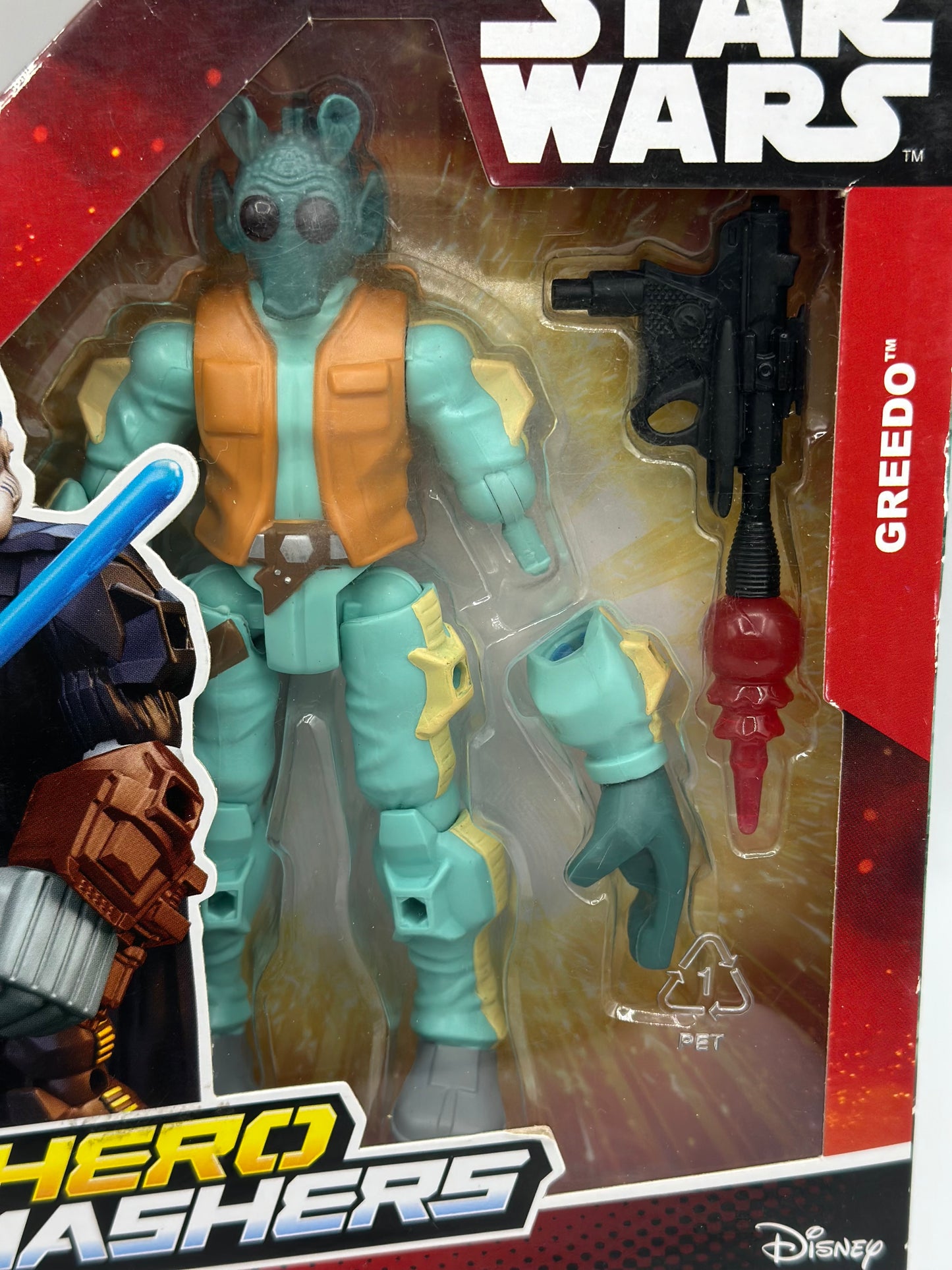 Hasbro – B3770 – Star Wars – Hero Mashers – Greedo – Figurine Personnalisable 15 cm