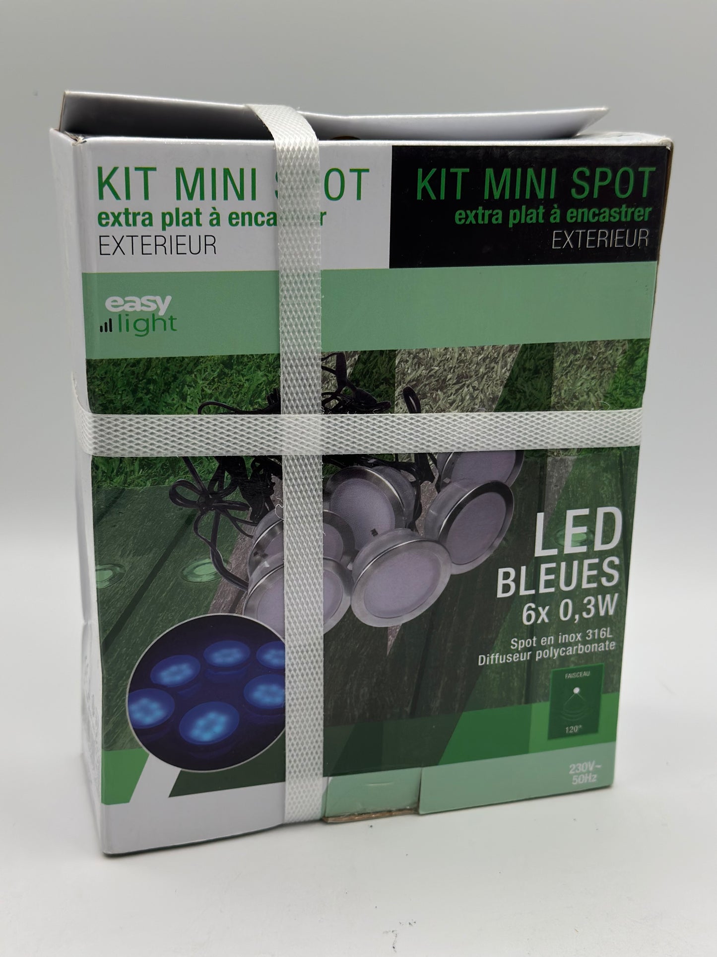 Spot LED a encastrer extérieur x6