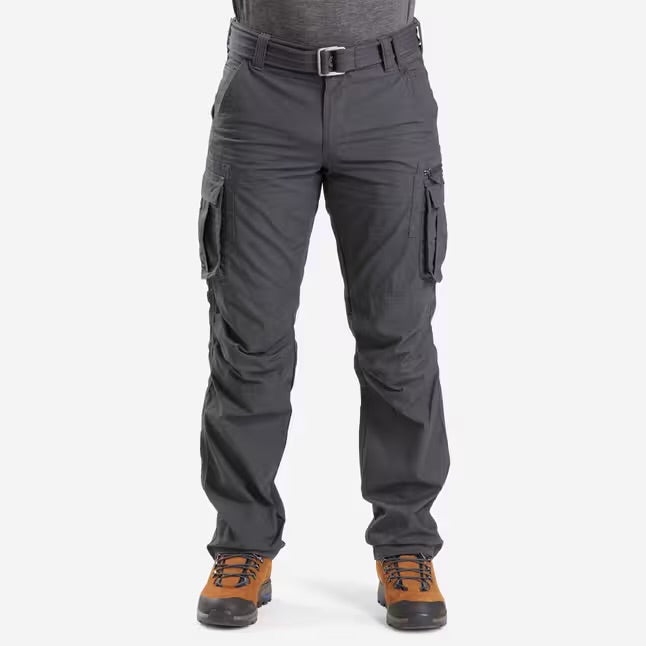 Pantalon cargo trekking - gris homme taille M