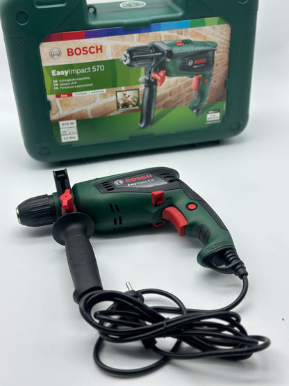 Bosch Perceuse à percussion - EasyImpact 550 dans un coffret avec l’assistant de perçage neuve