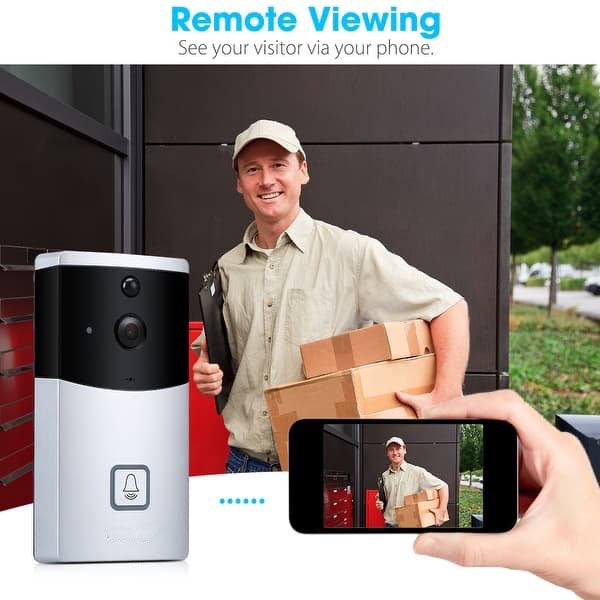 Sonnette vidéo WIFI, sonnette intelligente HD Caméra de sécurité neuf
