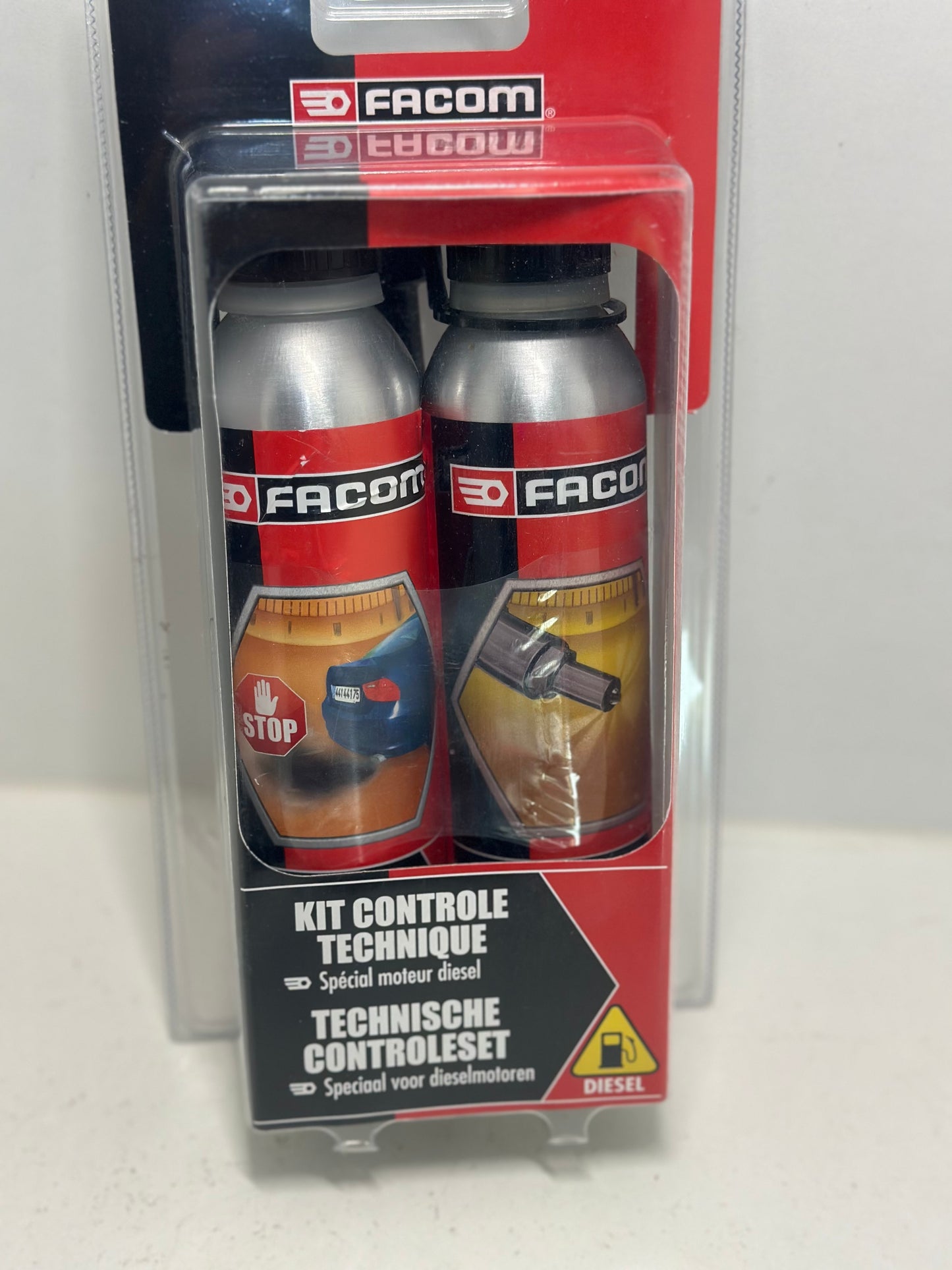 FACOM kit contrôle technique diesel 2x300ml