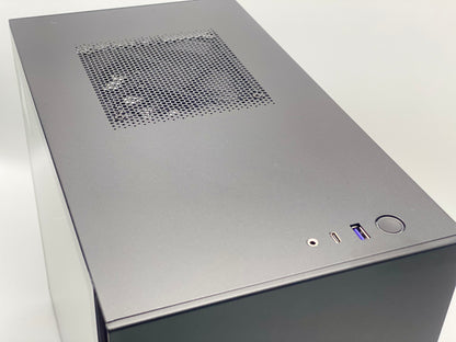 Boîtier PC Gaming Mini-ITX - Port I/O USB Type-C en Façade - Panneau Latéral en Verre Trempé neuf