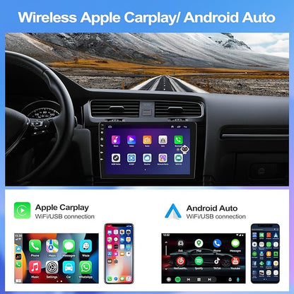 Autoradio 12’’ 2din CarPlay et androïde auto wifi, Bluetooth universel neuf