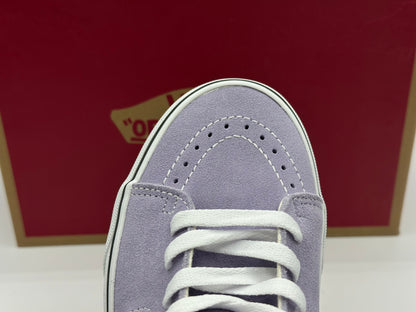 Vans Sk8-hi Baskets violet tulipe/blanc véritable, pointure femme et homme
