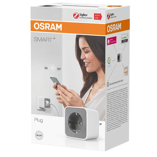 OSRAM SMART+ Prise Electrique Connectée - Smart+ Plug Compatible: Zigbee / Amazon Echo / Smart+ / Samsung Smart Things
