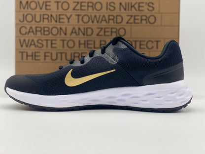 Baskets Nike Revolution 6 Next Nature noir / or enfant fille