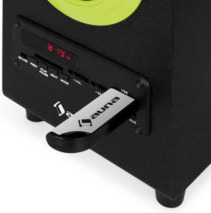 Enceinte Portable sans Fil 2.1 Bluetooth (Ports USB et SD