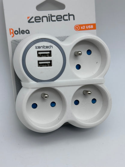 Triplite 16A 2P+T + 2 Ports USB
